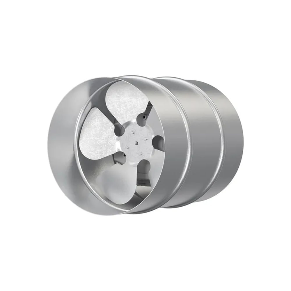 Extractor de aire para ducto 20cm de Acero Galvanizado- CV 200