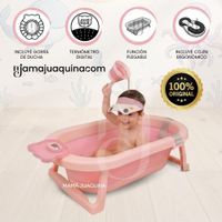Bañera Plegable para Bebé HAWÁI Colección Limitada Melón