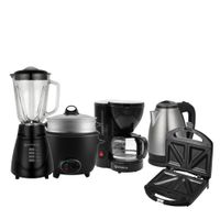 Penta-combo Licuadora Sandwichera Olla Hervidor cafetera Imaco