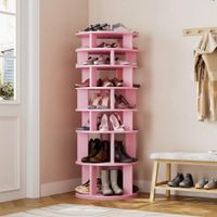 Zapatera Eris 7 pisos Rosado | Masiva Home