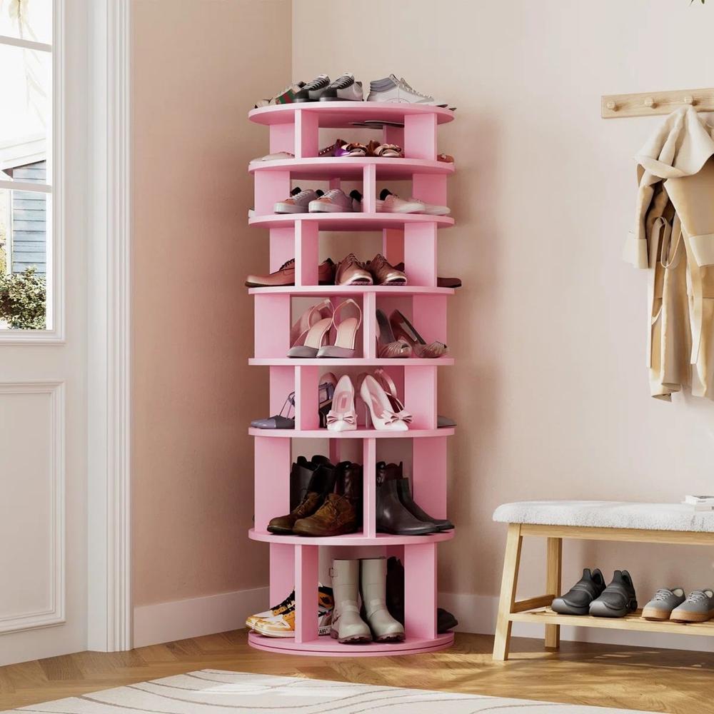 Zapatera Eris 7 pisos Rosado | Masiva Home
