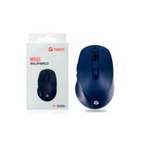 MOUSE INALÁMBRICO TEROS TE-1235S 2.4GHZ 6 BOTONES USB COLOR AZUL