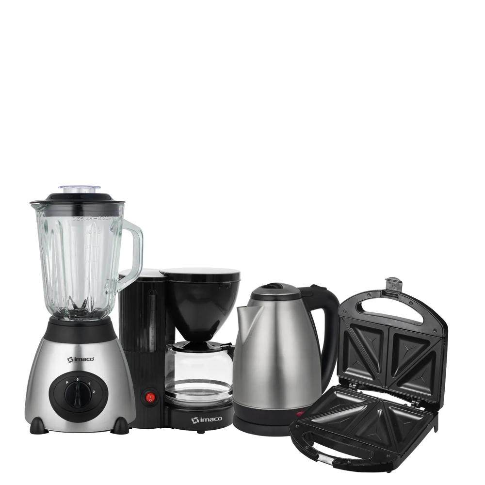 Cuatri-combo Licuadora  Hervidor  Cafetera  Sandwichera Imaco