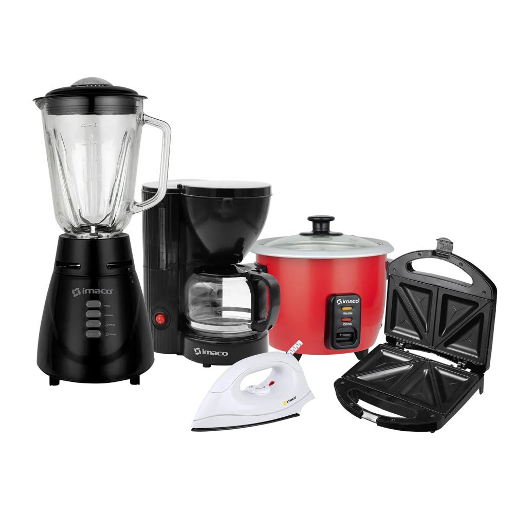 Penta-combo licuadora  olla  cafetera  plancha Imaco