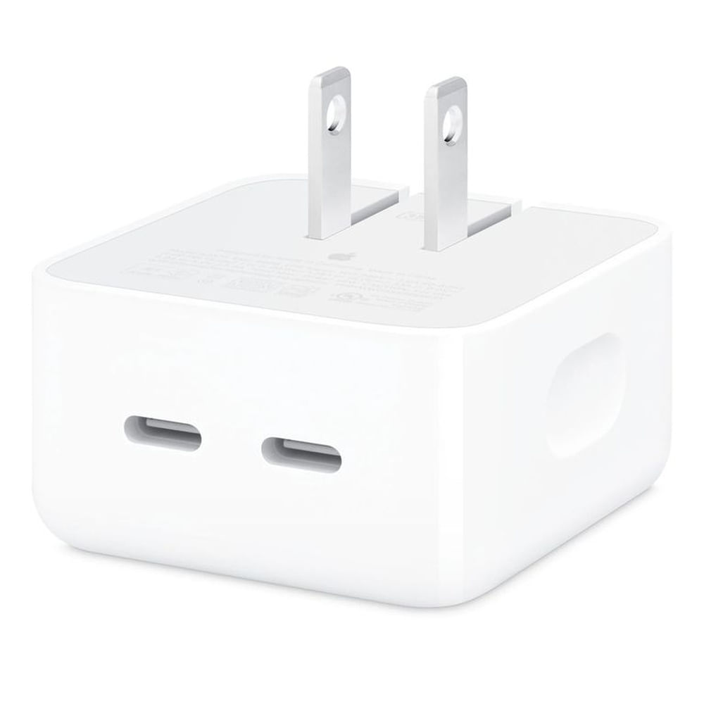 Cargador Original Apple DUAL tipoC 35W