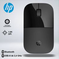 MOUSE HP DUAL Z3700 BLACK WIRELESS BLUETOOTH 758A8AA