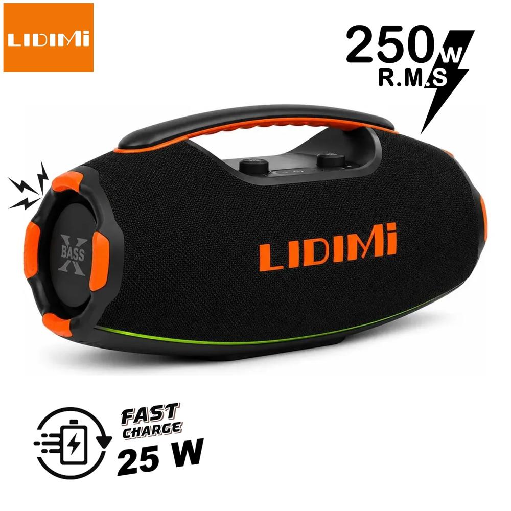 Parlante Bluetooth Lidimi Super 250W D-S770 USB TF X-Bass