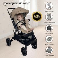 Coche Maleta de Paseo SMART QUEEN Edición Exclusiva Beige