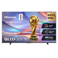 Televisor Smart 4K UHD 75 Pulgadas Hisense Hi-QLED 75QD68SG 2026