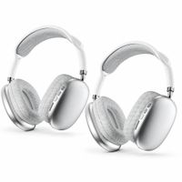 Set 2 Handsfree bluetooth P9 PLUS MAX Audifono Gris