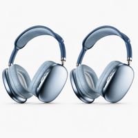 Set 2 Handsfree bluetooth P9 PLUS MAX Audifono Azul