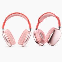 Set 2 Handsfree bluetooth P9 PLUS MAX Audifono Rojo