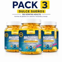 PACK 3 GOMITAS VALERIANA 450 GOMITAS SOTTCOR LABS