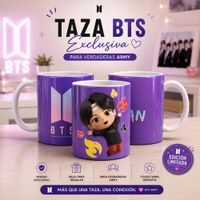 TAZA BTS KPOP JIN COLECCIÓN EXCLUSIVA ARMY