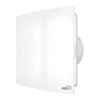 Extractor de aire para baño ERA Quadro 4C 10cm 90m3hr