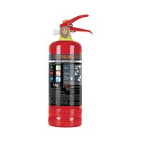 Extintor portátil recargable 1 kg polvo tipo ABC Truper - 100276