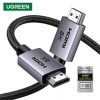 Cable Hdmi 2.1 8k 48gbps 1m UGREEN Nailon 60Hz 4k 120Hz ULTRA HD