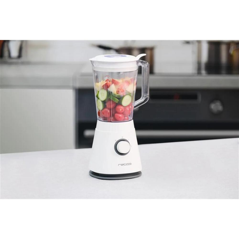 Licuadora con Jarro Plástico 500 W 1.5 L Blanco