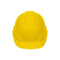 Casco de seguridad ajuste de ratchet amarillo Truper - 14294