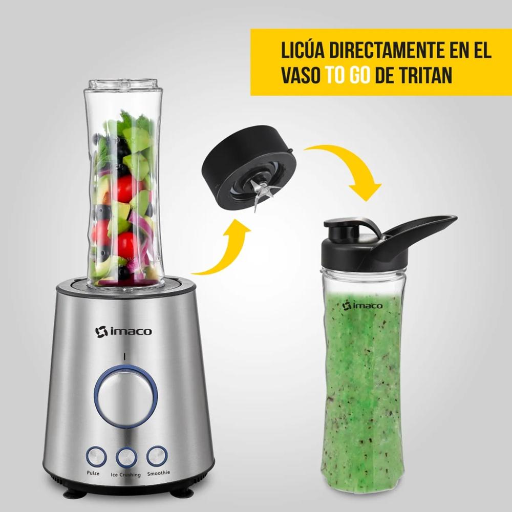 Licuadora  1.5 litros inox BLS860 Imaco