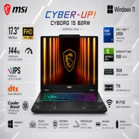 Laptop Gamer MSI Cyborg 17 Core 7 240H 16GB RAM 1TB SSD RTX 5060 8GB 17.3 FHD 144Hz B2RWFKG-074US
