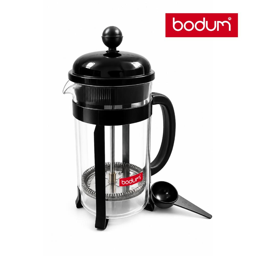 Cafetera Prensa Francesa 1000ml Bodum Chambord 1L Negra