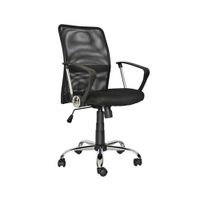Silla Lancaster Negra Giratoria - Ziyaz