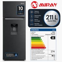 Refrigeradora RM-211HD Eurofrío 211 L