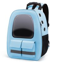 Mochila para Mascotas Reflectiva Celeste