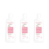 Crema Corporal Con Acido Hialuronico Bioextracto De Rosas 150Ml 3Und