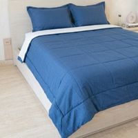 Cubrecama Premium Algodón Pima Brisa Marina King