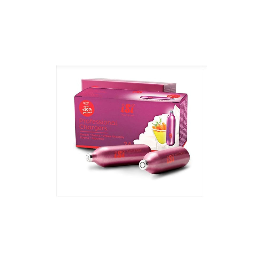 CAPSULA PARA DISPENSADOR DE ESPUMA ISI X 24 UND
