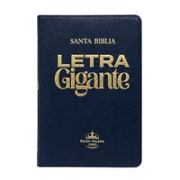 Biblia Reina Valera 1960 Letra Gigante Flexible Azul