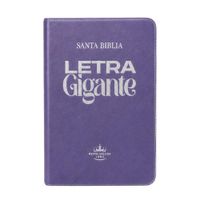 Biblia Letra Gigante Reina Valera 1960 Tapa Semi Rígida Lila