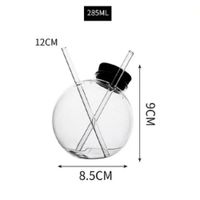 Copa de cóctel de bola esférica creativa 280ml