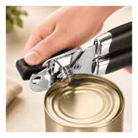Abrelatas Manual De Acero Inoxidable Con Mango Antideslizante