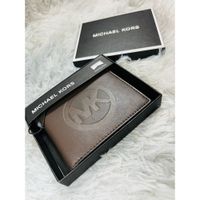 Billetera de hombre Michael Kors Slim Billfold marron