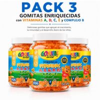 PACK 3 VITAMINAS NIÑOS 450 GOMITAS SOTTCOR LABS