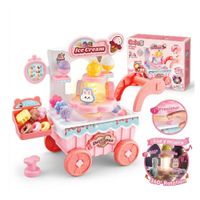 Carrito De Helados Y Postres De Juguete Con Luces Y Música