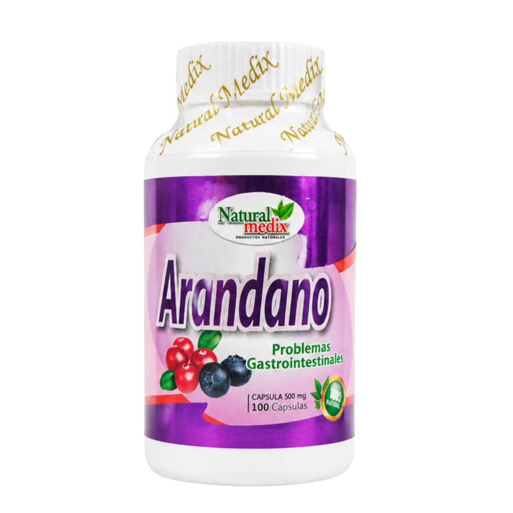 Arandano Problema Gastrointestinario 100 cap - NATURAL MEDIX