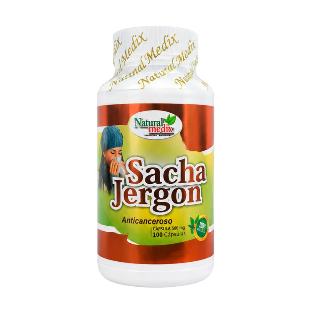 Sacha Jergon Antícanceroso 100 cap - NATURAL MEDIX