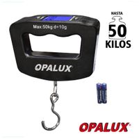 Balanza de Mano Digital Lcd 50kg Bascula Maletas Opalux
