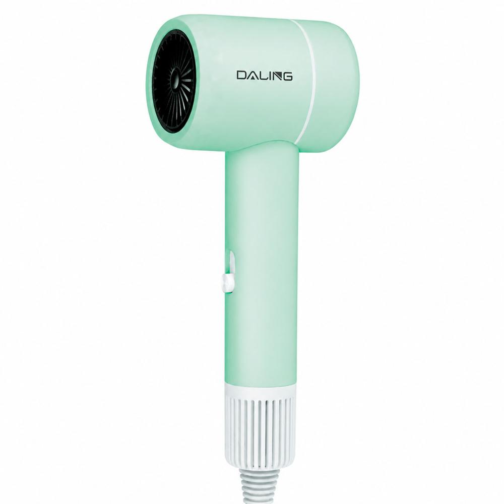 Secadora de Cabello Daling DL-3036 1800W Verde Profesional con Aire Frío