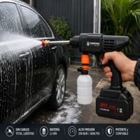 HIDROLAVADORA PARA CARRO 360V CON MALETIN Y 2 BATERIA DE LI-ION