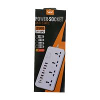 Power Socket 4 entradas 6 USB 2 TC CP-95