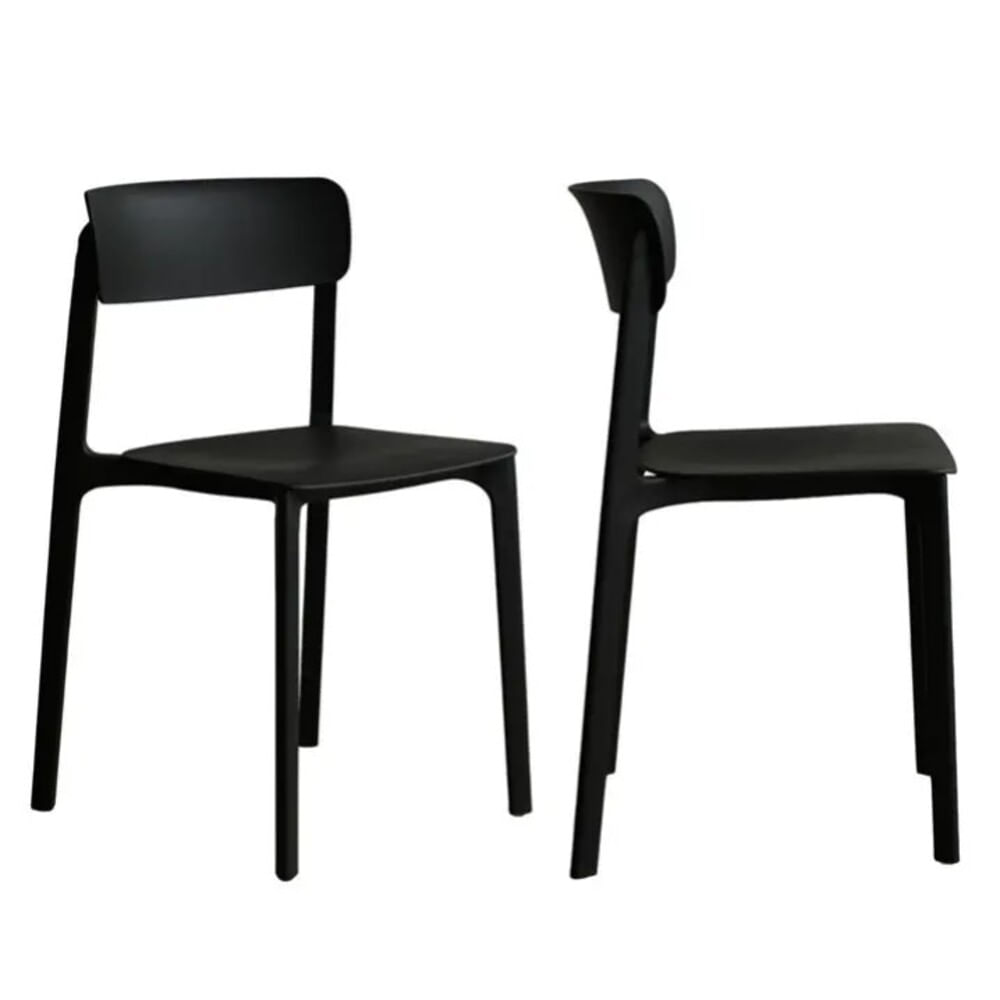 Silla Aramis Negro - Ziyaz