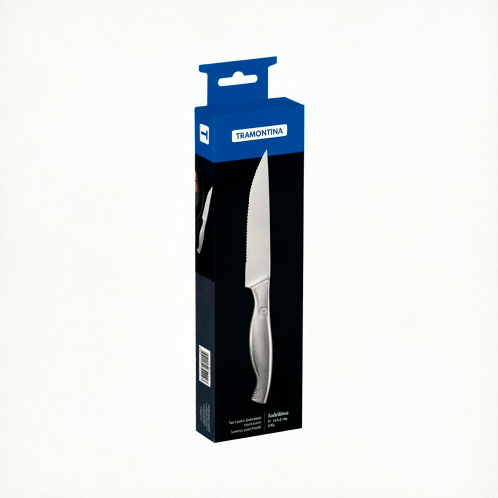 Tramontina 24064-105 Cuchillo Acero Inoxidable Dentado 12.9 cm