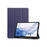 FUNDA SMART COVER PARA SAMSUNG GALAXY TAB A9 8.7PULGADAS AZUL