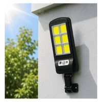 Lámpara Solar Para Exterior Con Sensor De Movimiento Y Control Remoto