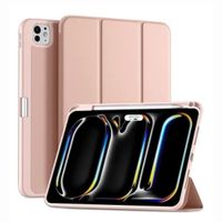 FUNDA SMART COVER PARA IPAD PRO M4 2024 M5 2025 11PULGADAS ROSA